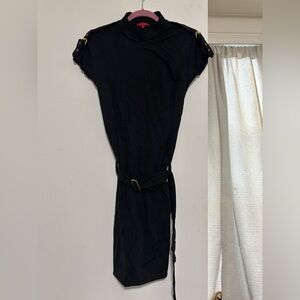 Vintage Vivienne Tam Buckle Qipao/Cheongsam Dress